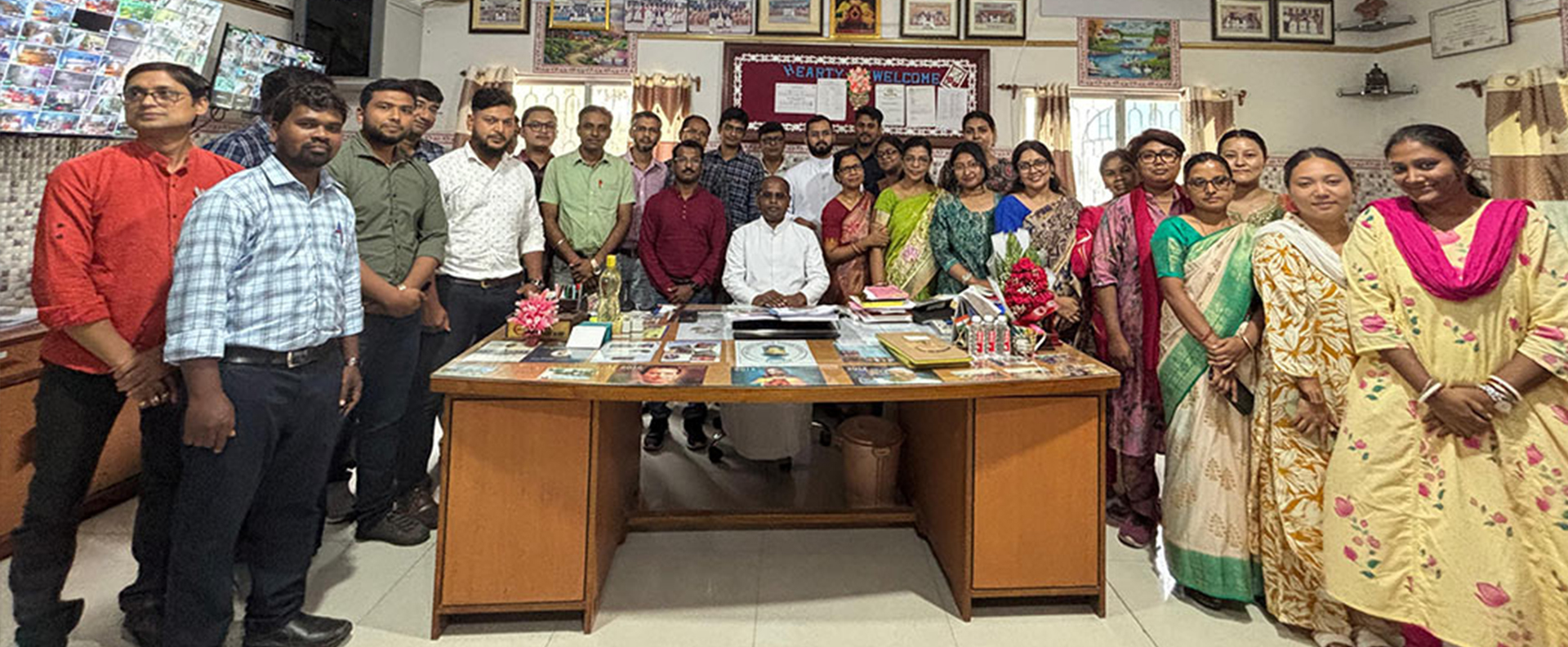 Group with father 